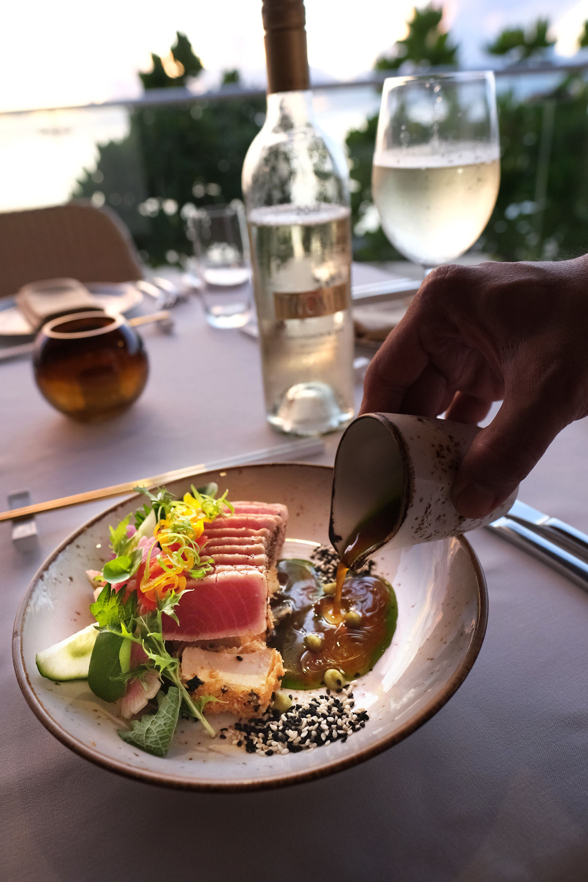 Savoring the sea at Tasi Grill